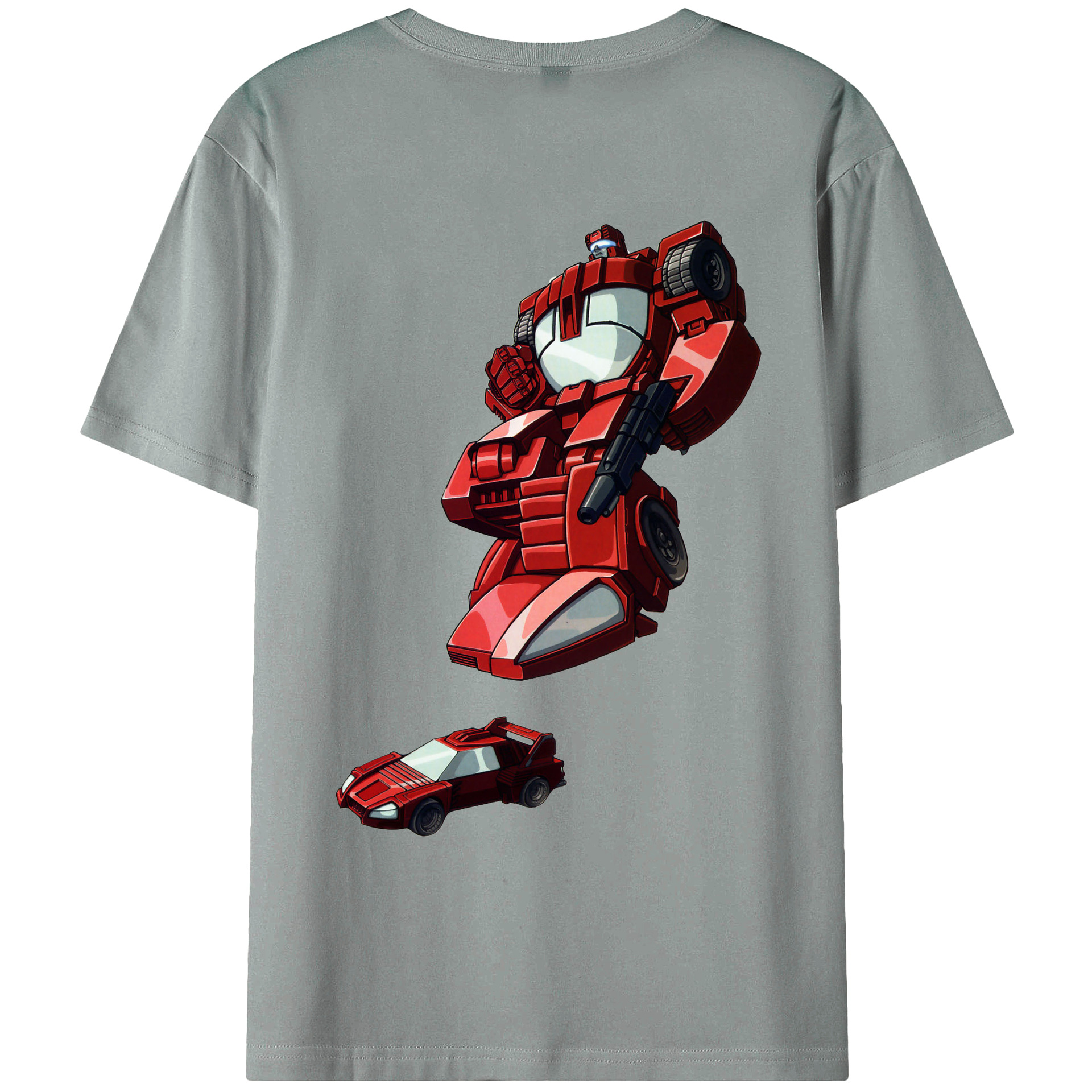 （画像用）  綿100％ メンズ半袖Tシャツ（バックプリント） 通気性